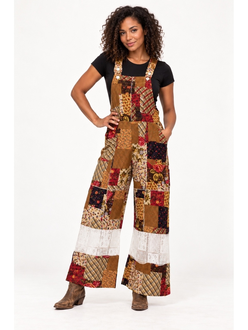 NEW Yak & Yeti Autumn Rose Patchwork